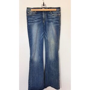 Joes Jeans The Icon Flare Mid Rise Blue Denim Jeans W31 Eco-Friendly CL#441M